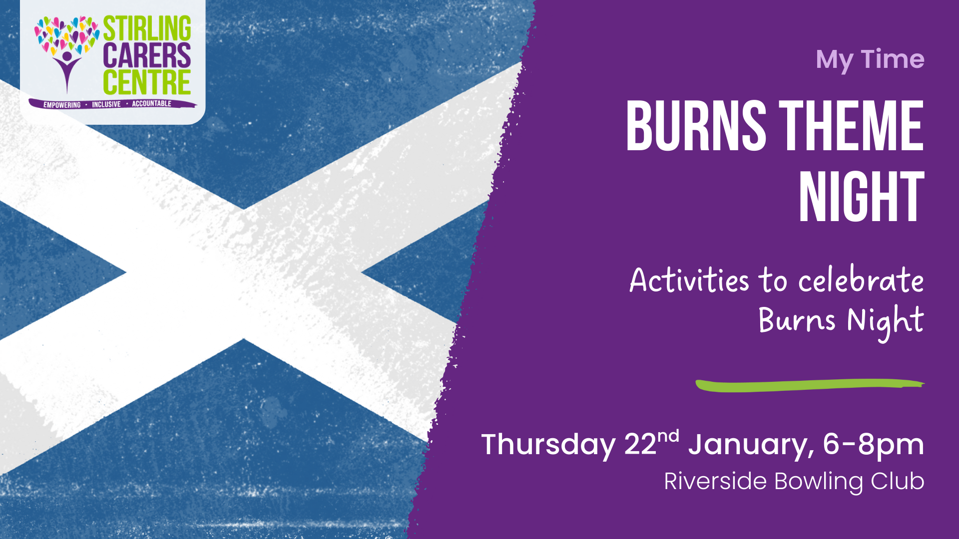 My Time: Burns Theme Night